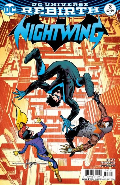 Nightwing, Vol. 4 #3A Regular Javier Fernandez Cover