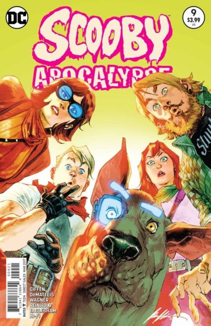 Scooby Apocalypse #9B Variant Rafael Albuquerque Cover