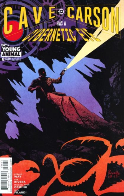 Cave Carson Has A Cybernetic Eye #8B Variant Yanick Paquette Cover