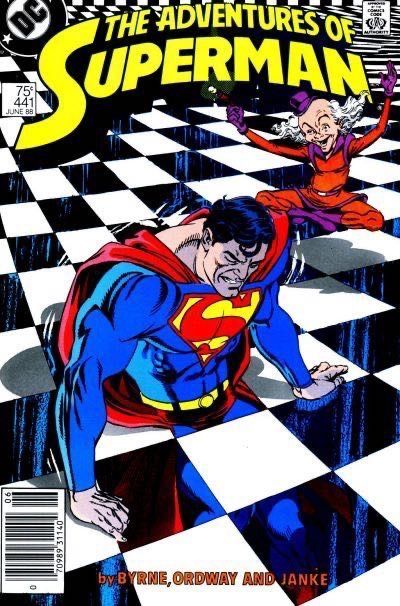The Adventures of Superman #441B Newsstand Edition