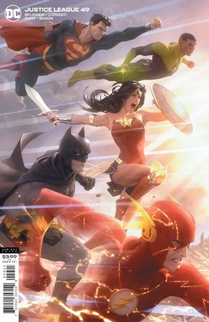 Justice League, Vol. 3 #49B Alex Garner Variant