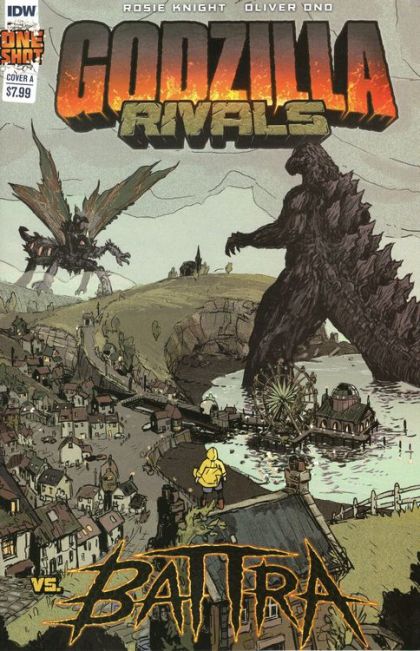 Godzilla Rivals vs. Battra #1A Regular Olivier Ono Cover