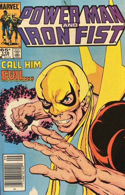 Power Man And Iron Fist, Vol. 1 #119B Newsstand Edition