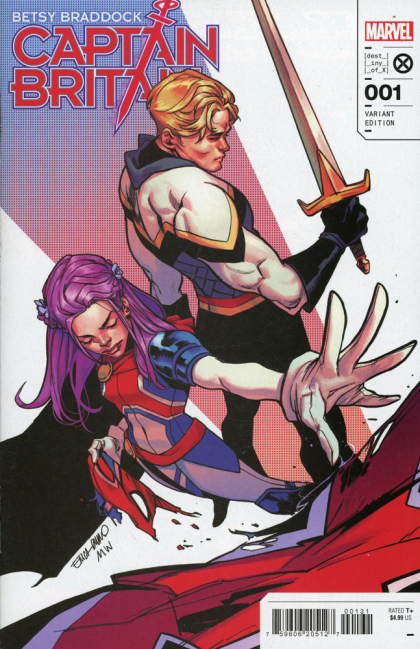 Betsy Braddock: Captain Britain #1C Erica D'urso Cover