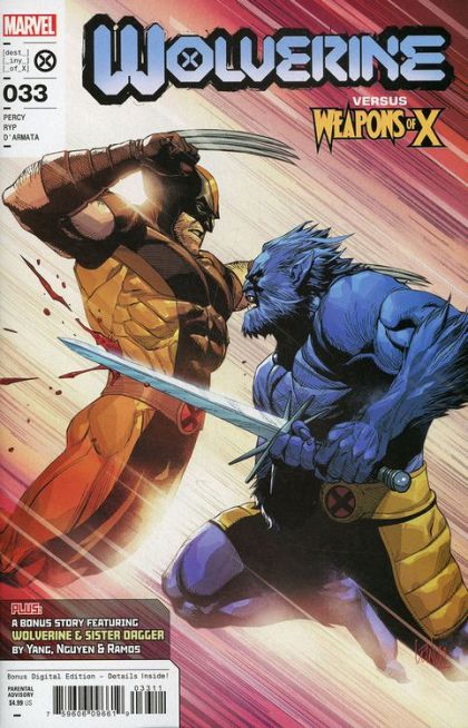 Wolverine, Vol. 7 #33A Leinil Francis Yu Regular