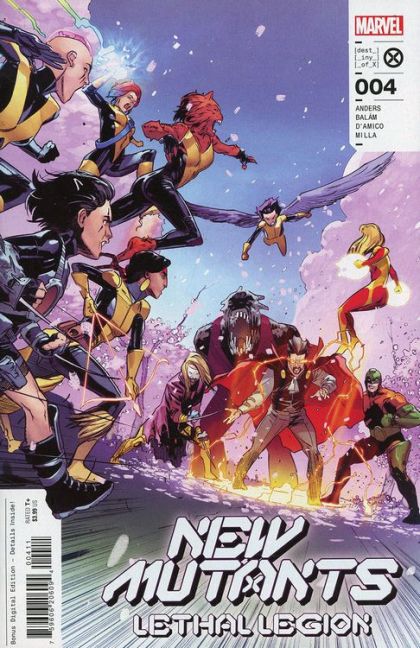 New Mutants: Lethal Legion #4 Javier Fernández Regular
