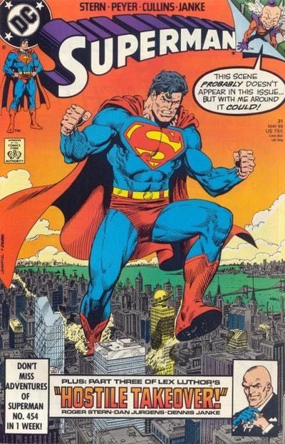 Superman, Vol. 2 #31A Direct Edition