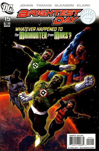 Brightest Day #15A David Finch Regular Cover