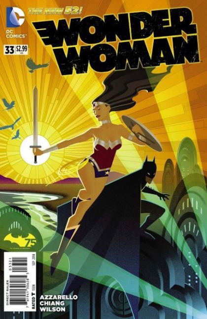 Wonder Woman, Vol. 4 #33B Joshua Middleton Batman 75th Anniversary Variant