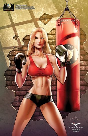 Grimm Fairy Tales: Code Red #5E Jason Metcalf WW Exclusive Variant (Ltd. 500)