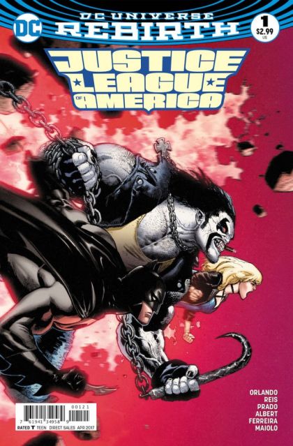 Justice League Of America, Vol. 5 #1B Doug Mahnke Variant