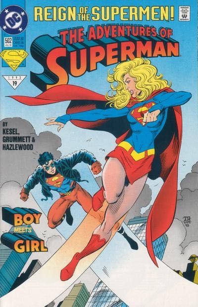 The Adventures of Superman #502A Direct Edition