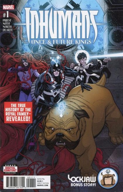 Inhumans: Once and Future Kings #1A Regular Nick Bradshaw Cover