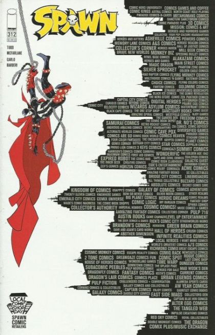 Spawn #312E Local Comic Shop Day