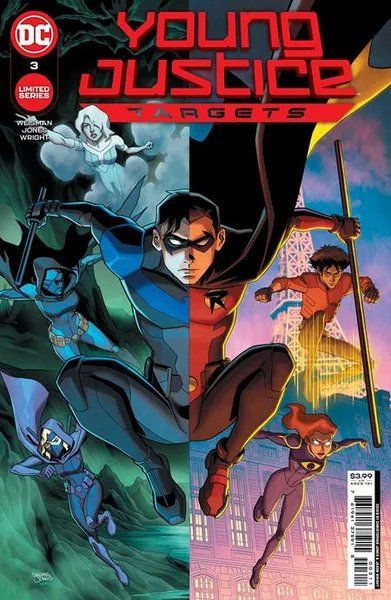 Young Justice: Targets #3A Christopher Jones Regular Cover