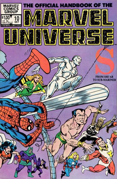 Official Handbook of the Marvel Universe, Vol. 1 #10A Direct Edition