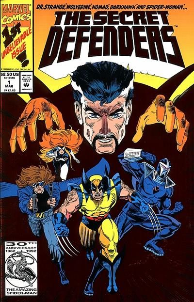 The Secret Defenders #1A Direct Edition