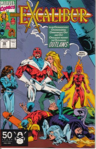 Excalibur, Vol. 1 #36A Direct Edition