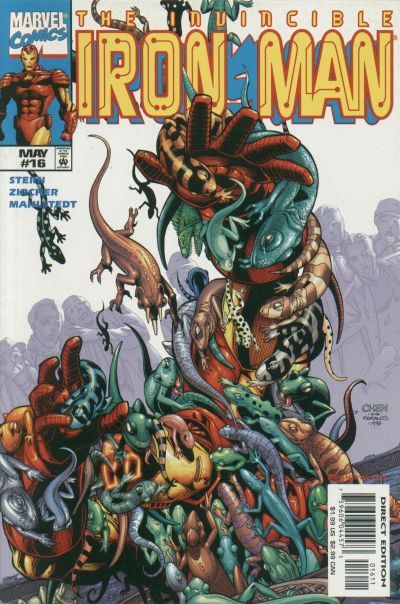 Iron Man, Vol. 3 #16A Direct Edition