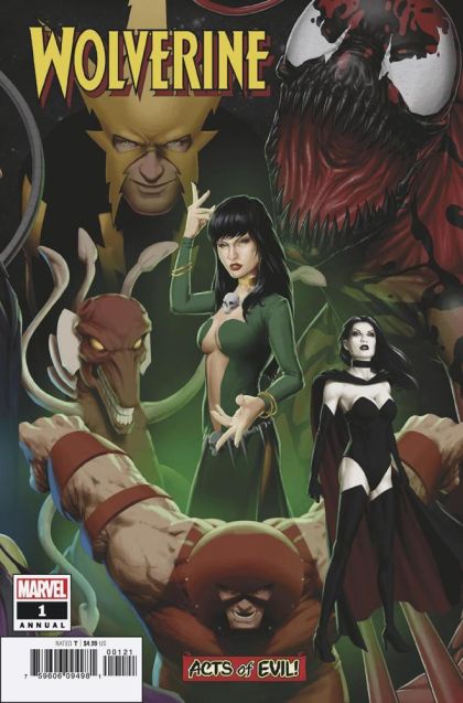 Wolverine Annual 2019 #1B Cover B Variant John Tyler Christopher Connecting Cover (Acts Of Evil Tie-In)