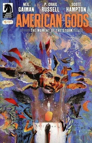 American Gods: The Moment Of The Storm #6B Variant David Mack Cover