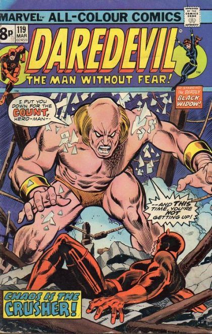 Daredevil, Vol. 1 #119B UK Price Variant