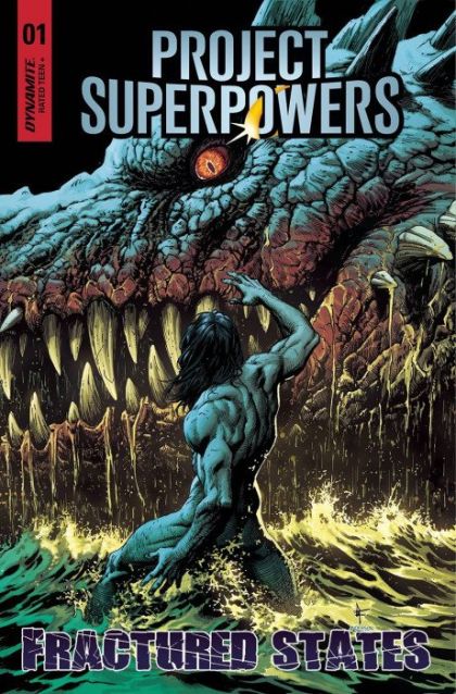 Project Superpowers: Fractured States #1B Gary Frank Cover