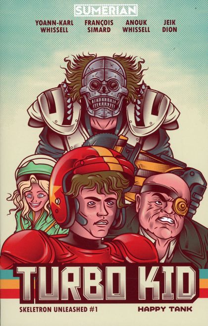 Turbo Kid: Skeletron Unleashed #1C Manuel Cetina Movie Poster Cover