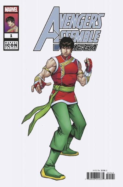 Avengers Assemble: Omega #1D Stefano Caselli Marvel Icon Variant