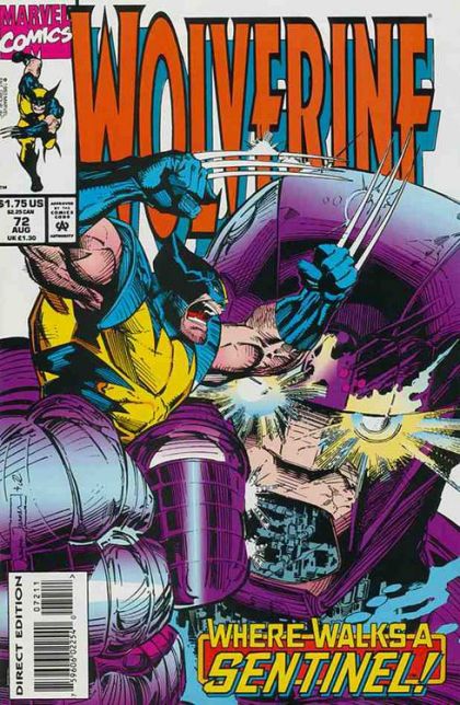 Wolverine, Vol. 2 #72A Direct Edition