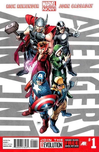 Uncanny Avengers, Vol. 1 #1A Regular John Cassaday Cover