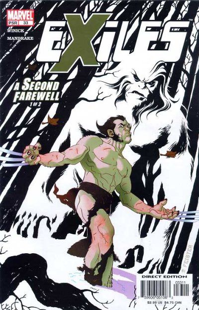 Exiles, Vol. 1 #33A Direct Edition