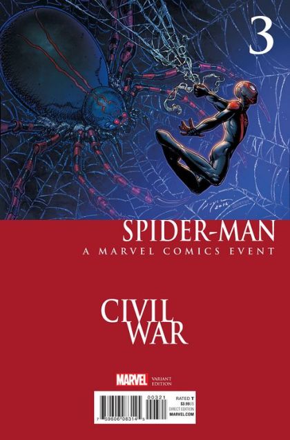 Spider-Man, Vol. 2 #3B Mike Perkins Civil War Variant