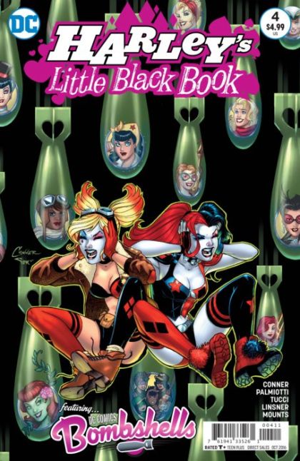 Harley's Little Black Book #4A Regular Amanda Conner Cover