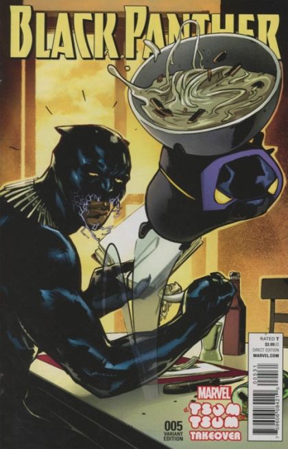 Black Panther, Vol. 6 #5C Sara Pichelli Marvel Tsum Tsum Takeover Variant
