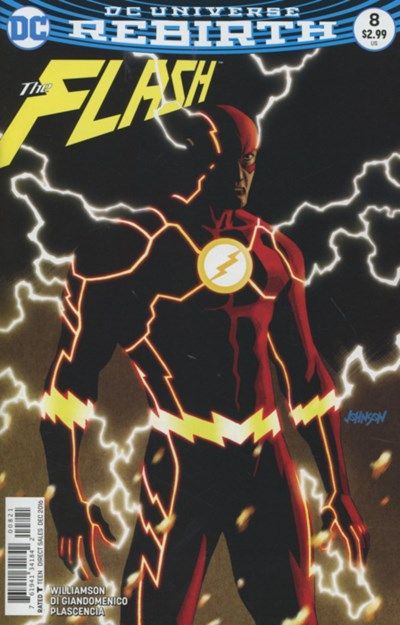 Flash, Vol. 5 #8B Variant Dave Johnson Cover