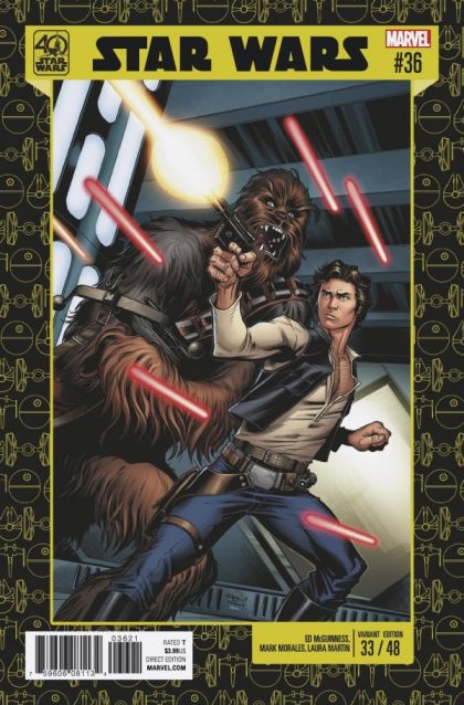 Star Wars, Vol. 2 (Marvel) #36B Ed McGuinness Star Wars 40th Anniversary Variant