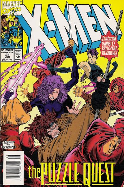 X-Men, Vol. 1 #21B Newsstand Edition