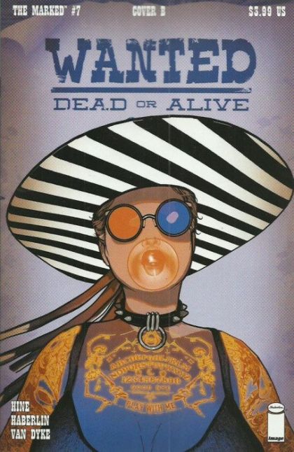 The Marked #7B Variant Brian Haberlin & Geirrod Van Dyke Cover