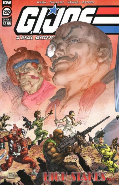 G.I. Joe: A Real American Hero, Vol. 1 (IDW) #292A Regular Freddie E Williams II Cover