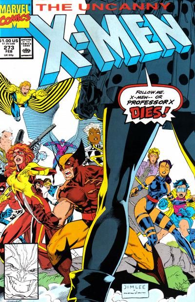 Uncanny X-Men, Vol. 1 #273A Direct Edition