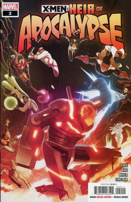 X-Men: Heir of Apocalypse #2A Dotun Akande Regular