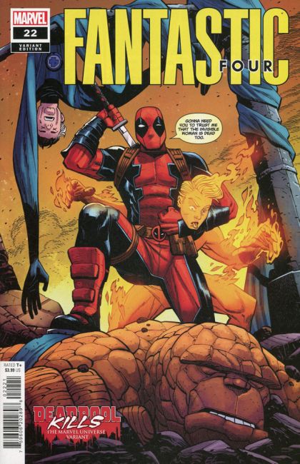 Fantastic Four, Vol. 7 #22C Ethan Young Deadpool Kills the Marvel Universe Variant