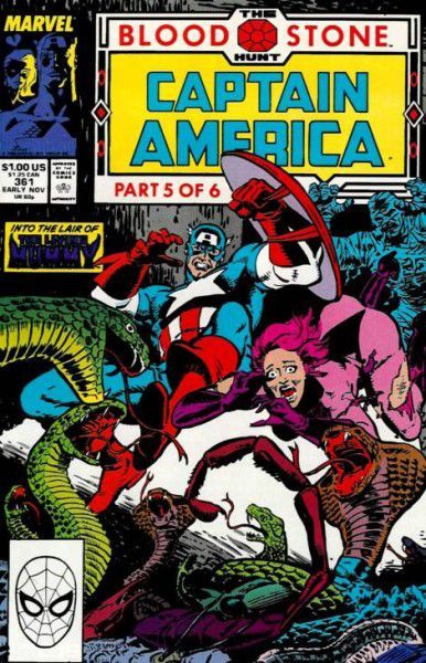 Captain America, Vol. 1 #361A Direct Edition
