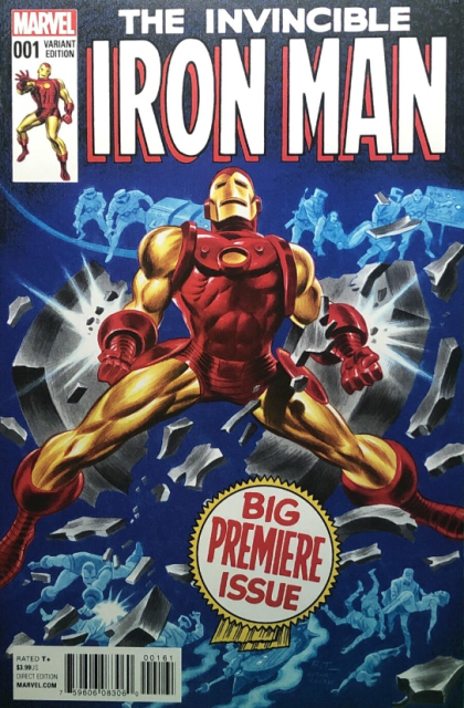 Invincible Iron Man, Vol. 2 #1F Timm Variant