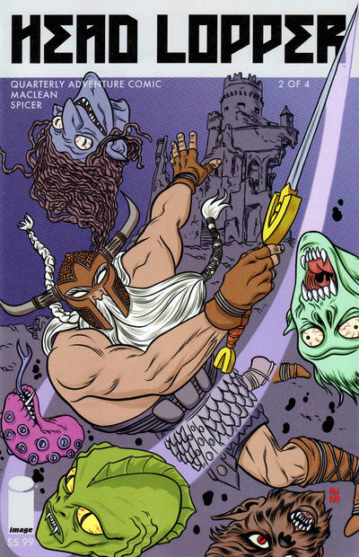 Head Lopper #2B Michael Allred Variant