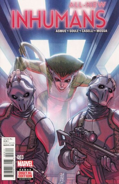 All-New Inhumans #3A Stefano Caselli Regular Cover