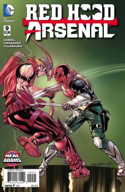 Red Hood/Arsenal #9B Neal Adams Cover
