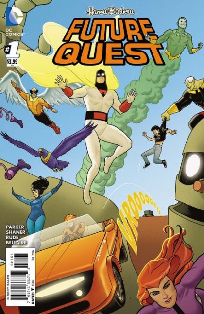 Future Quest #1F Joe Quinones Action Heroes Variant Cover