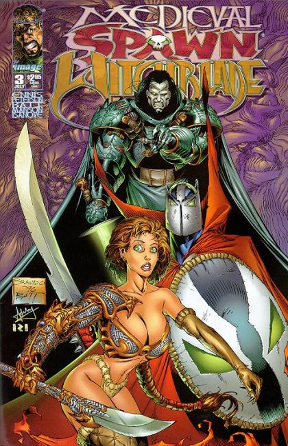 Medieval Spawn / Witchblade #3A Direct Edition